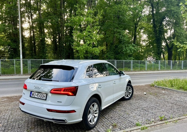 Audi Q5 cena 129900 przebieg: 102500, rok produkcji 2018 z Płock małe 37